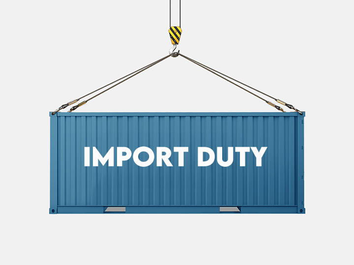 AuroraQuartz Vanity Tops Import Customs Duty Tax